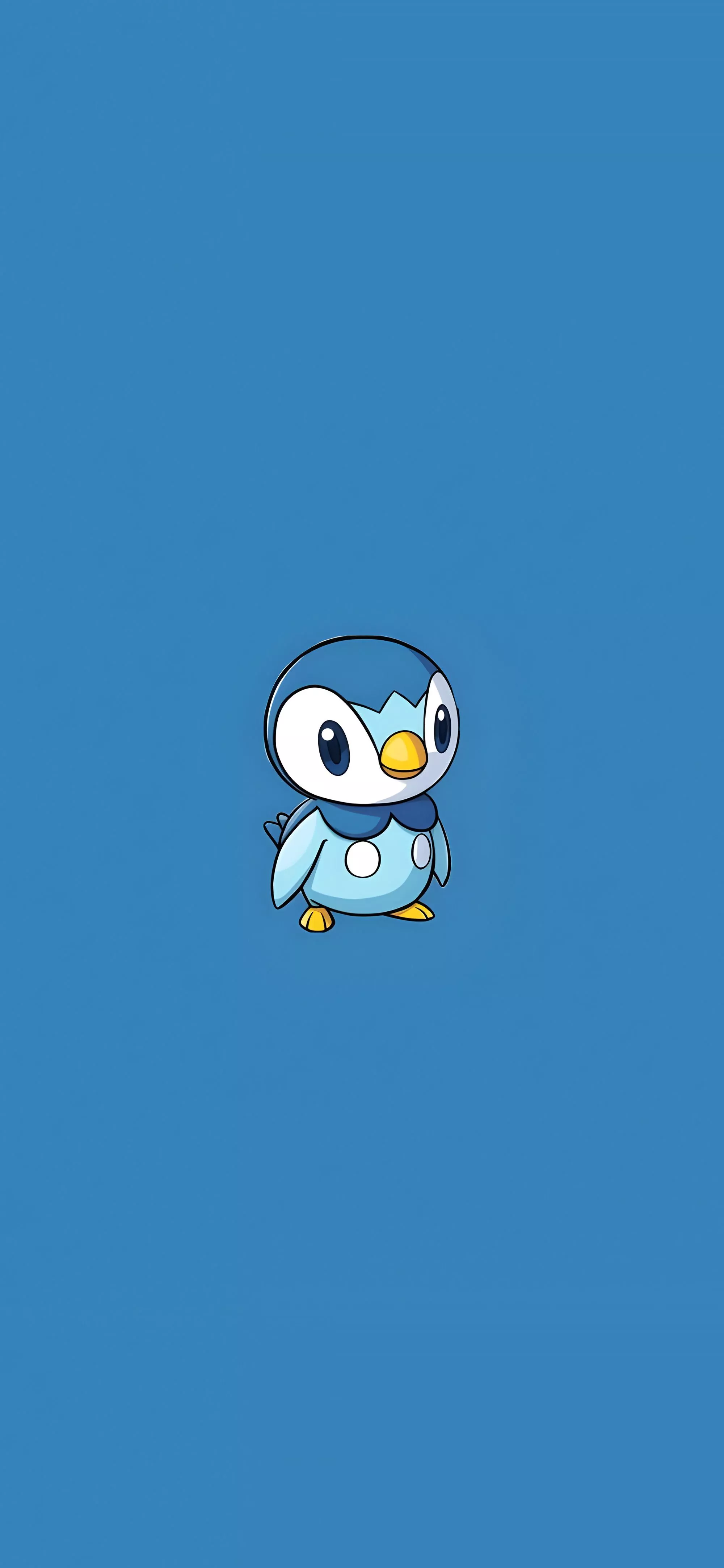 Pokemon Piplup Cute Minimalist