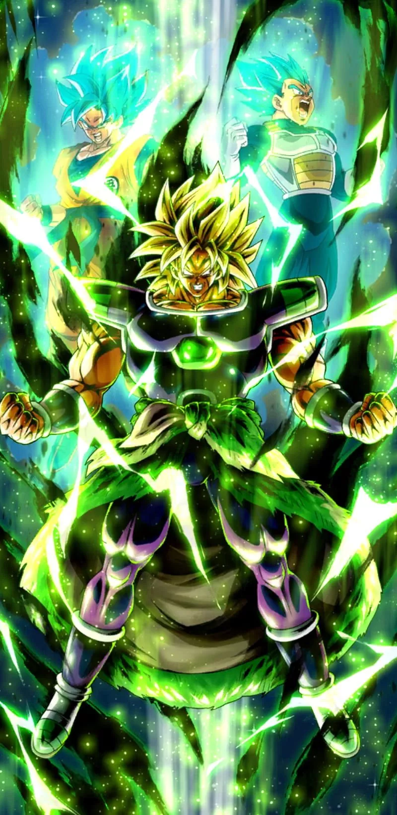 Broly, dragon, ball, super, legends, HD