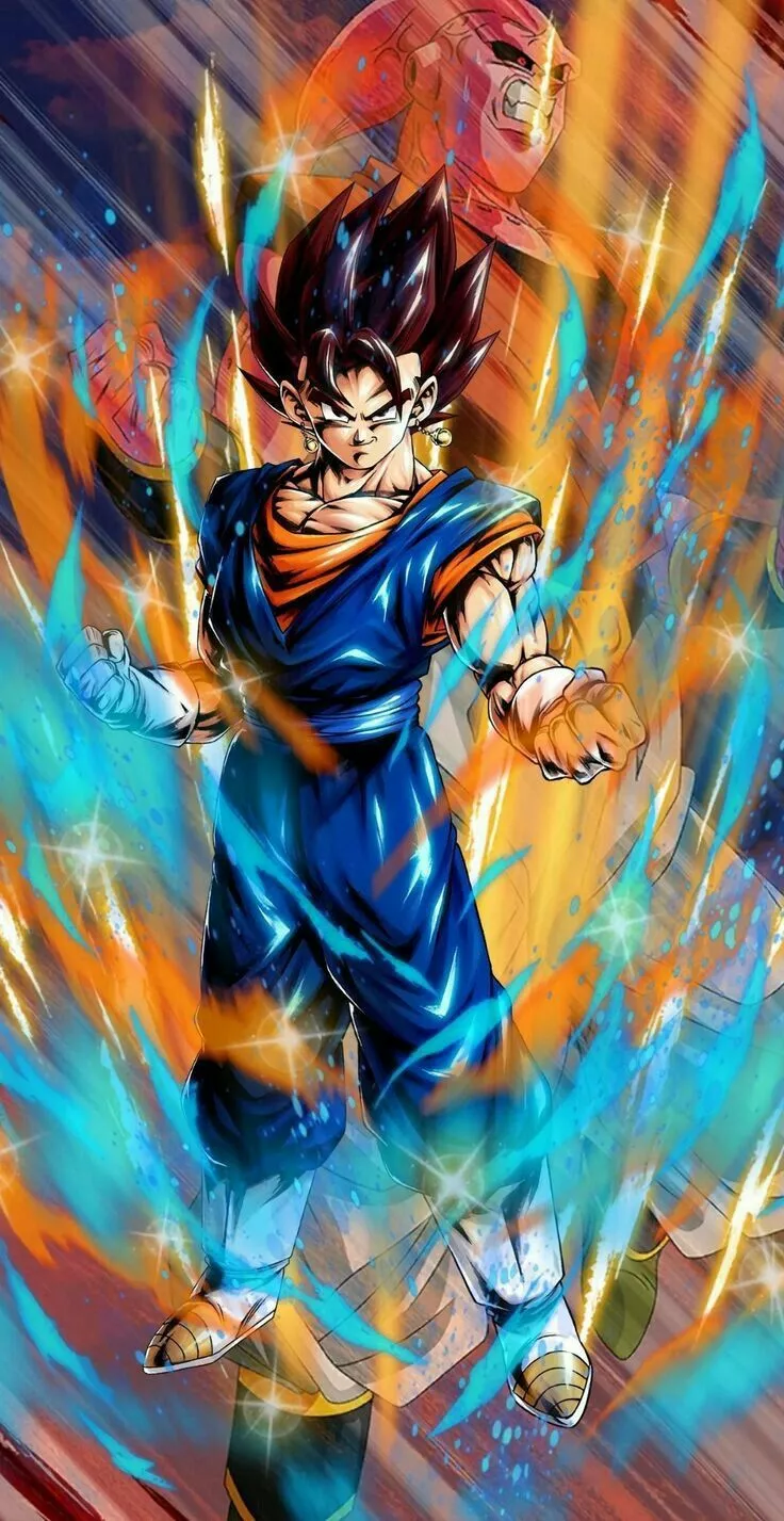 Vegeta HD wallpaper art for iPhone