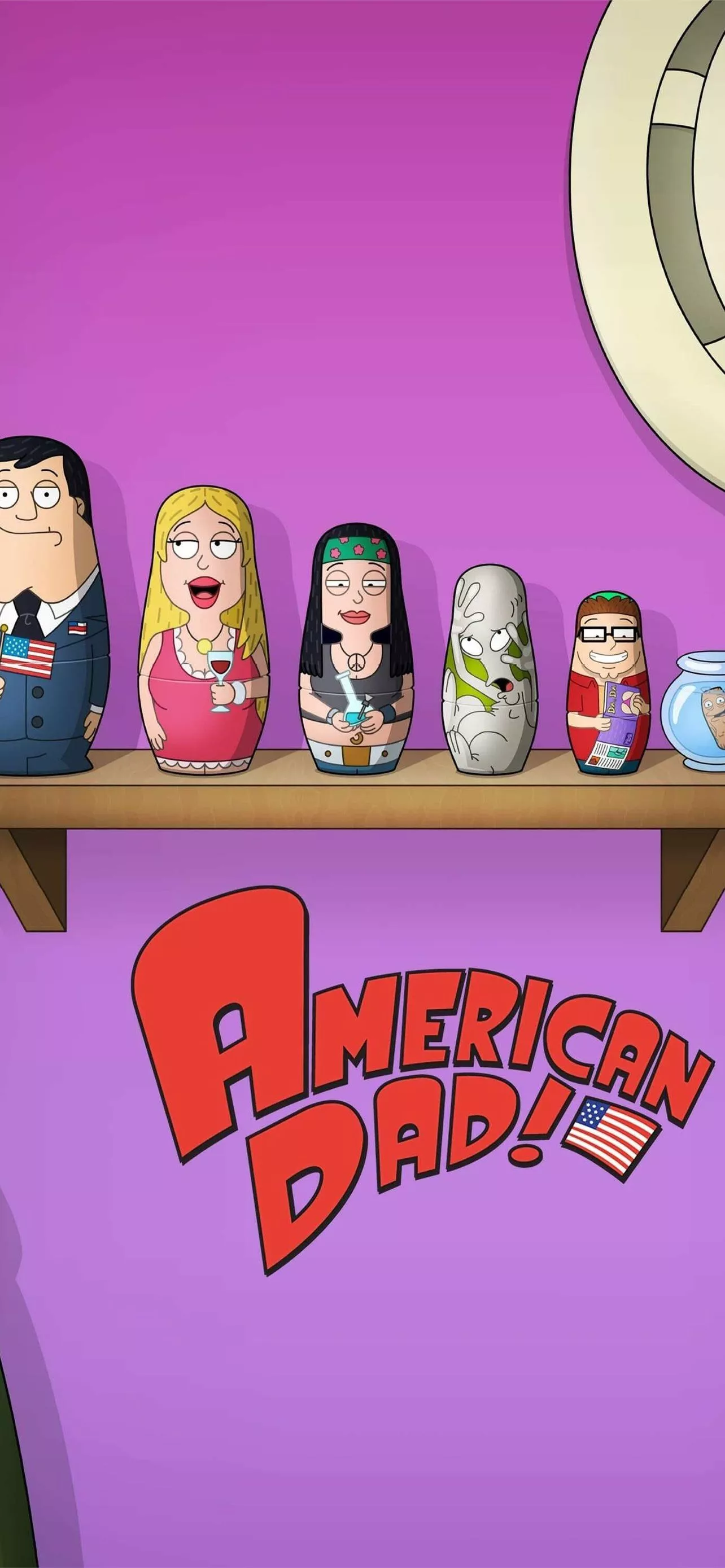 Best American dad iPhone HD Wallpaper