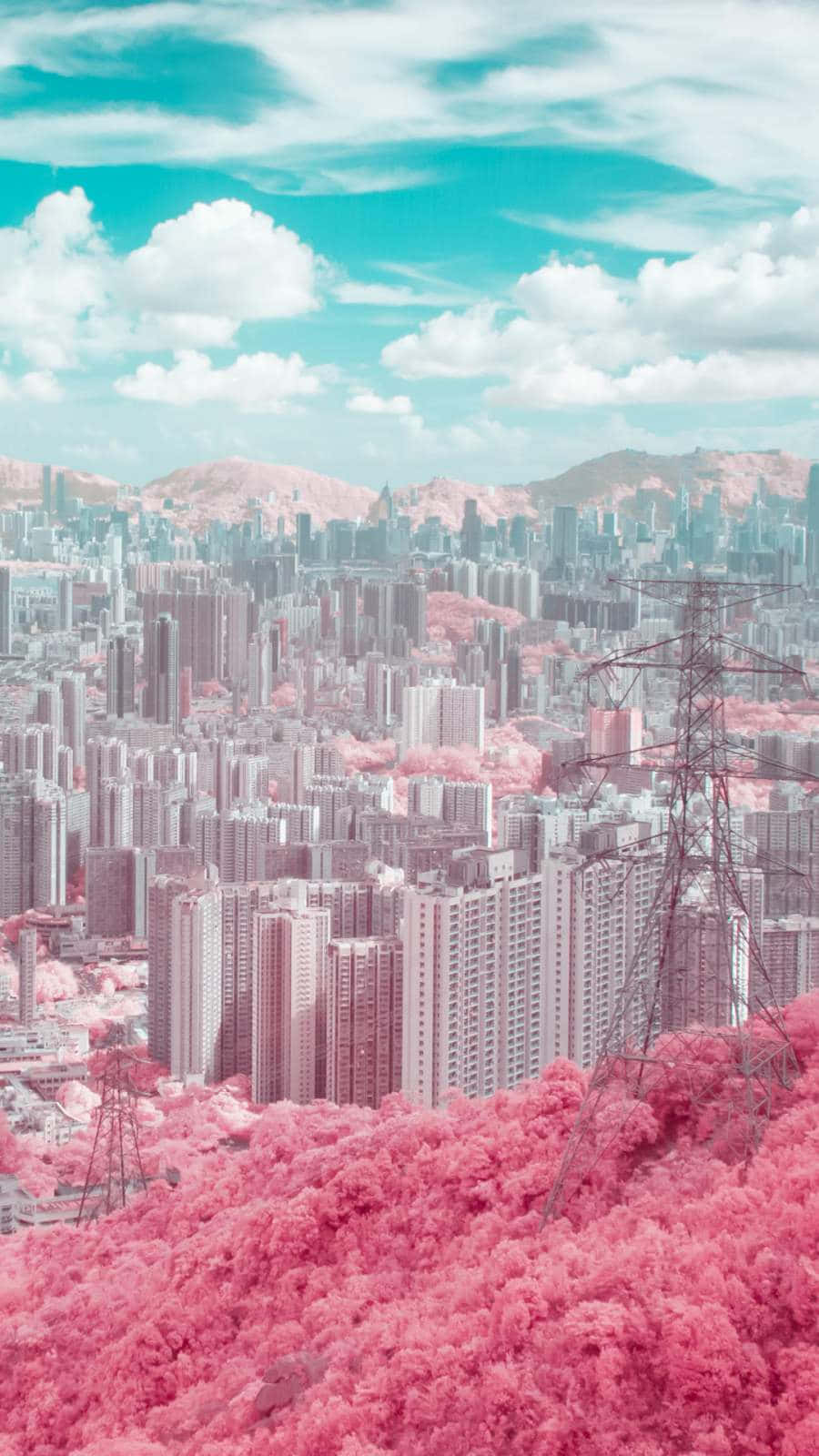 vibrant colors and life of Anime City