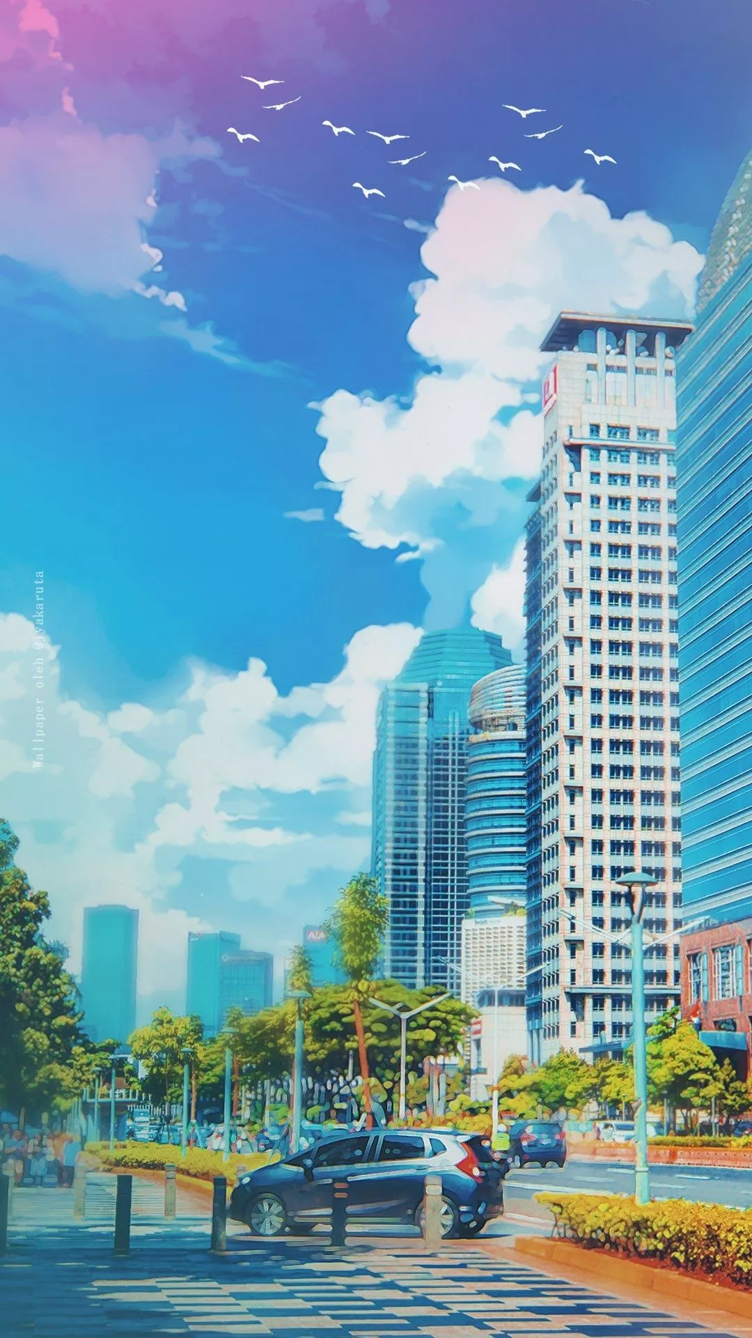 Best Anime City Wallpaper [ HQ ]