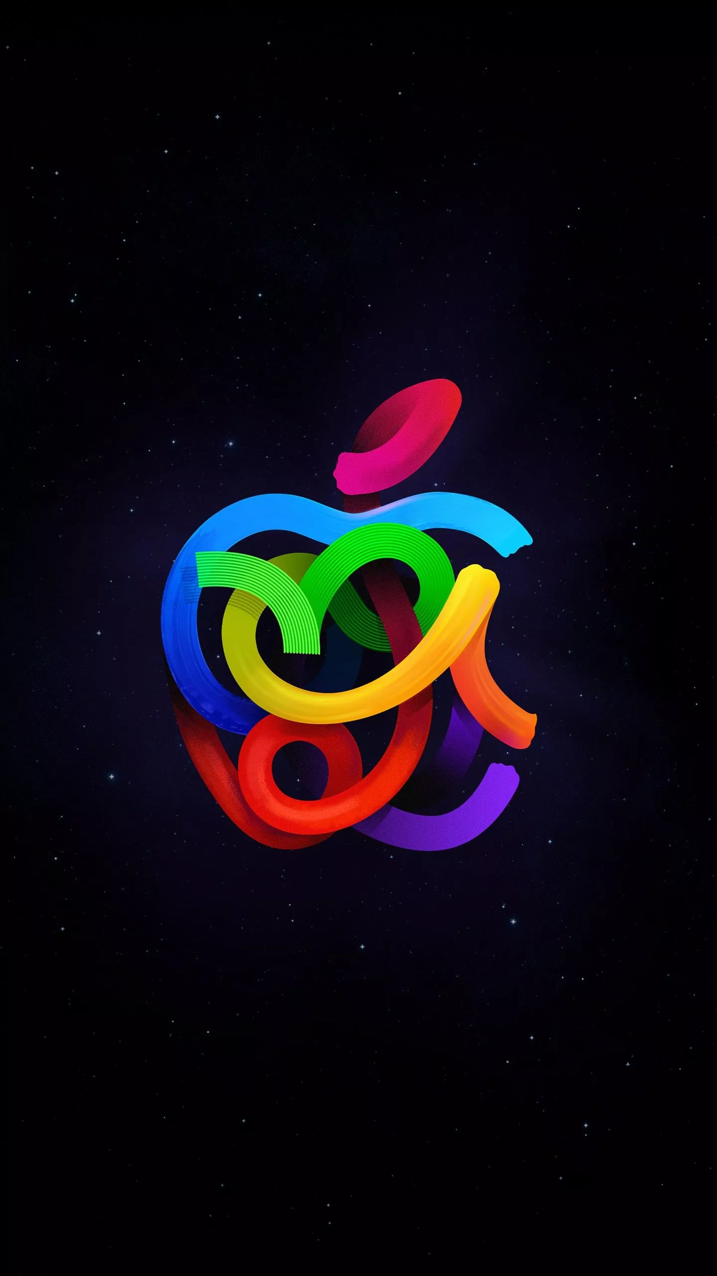 Colorful Apple Inc. Logo Technology
