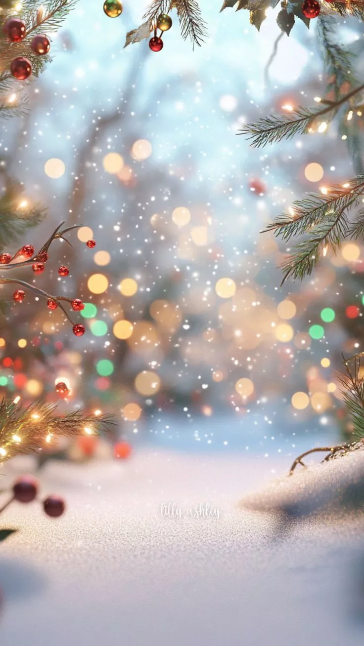 Aesthetic Holiday Phone Wallpaper