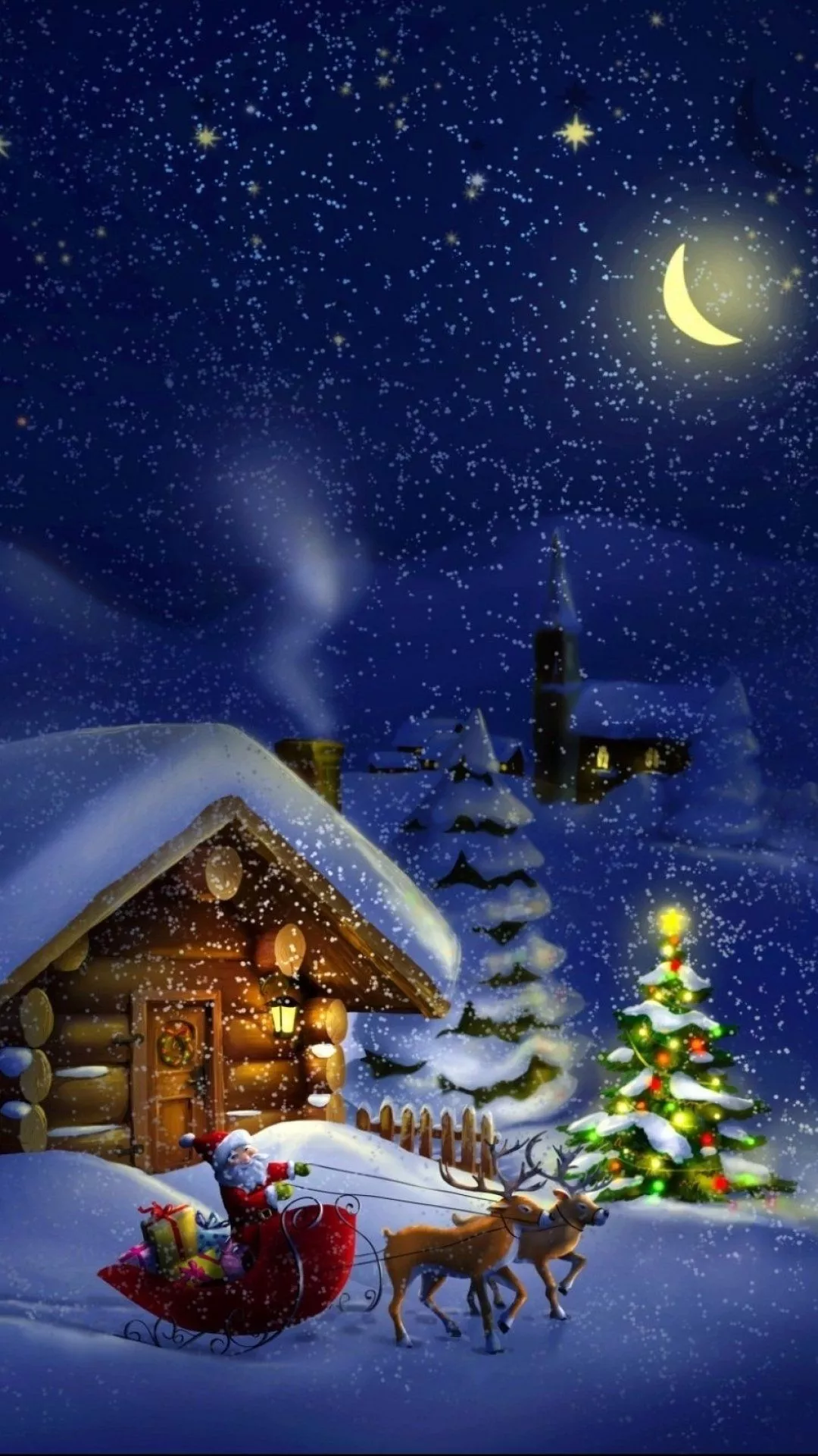 Download Holiday Christmas Phone Wallpaper