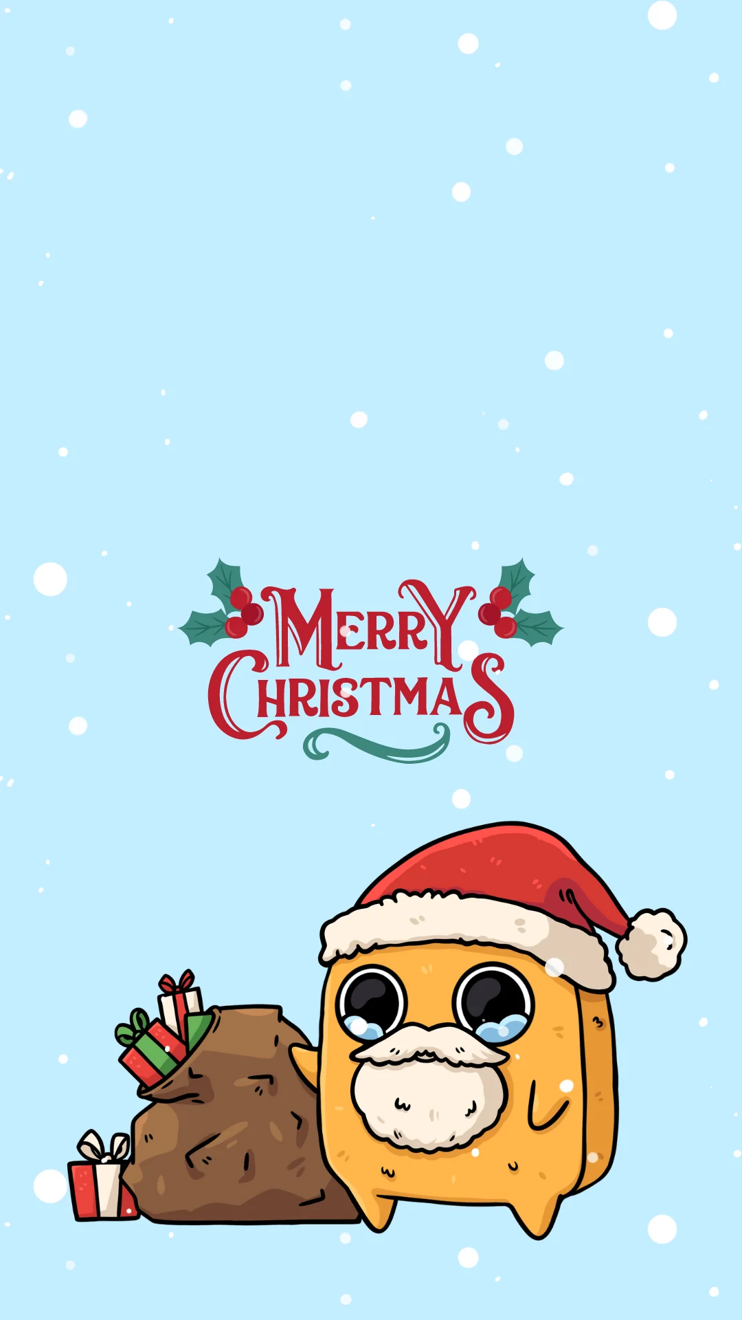 Sad Nuggie Holiday Wallpaper