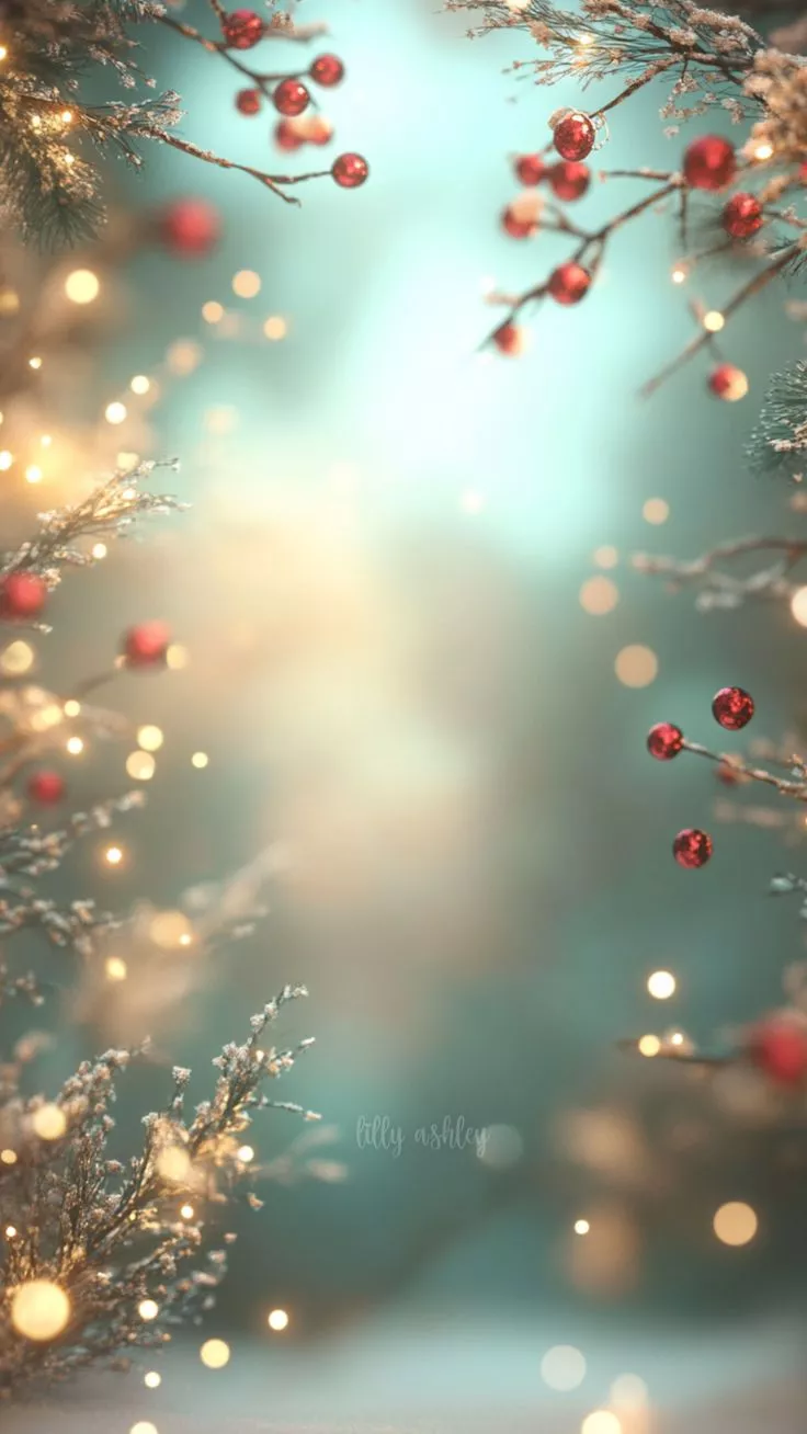 Magical Holiday Background for Your Phone