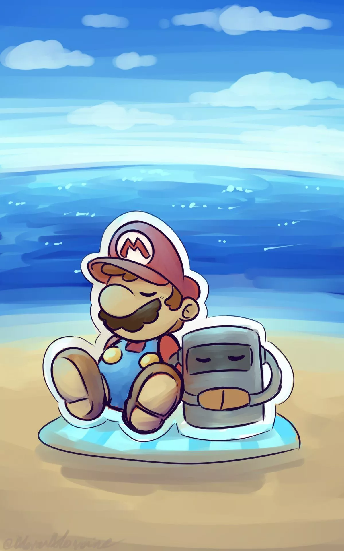 Alomaire Mario and Huey