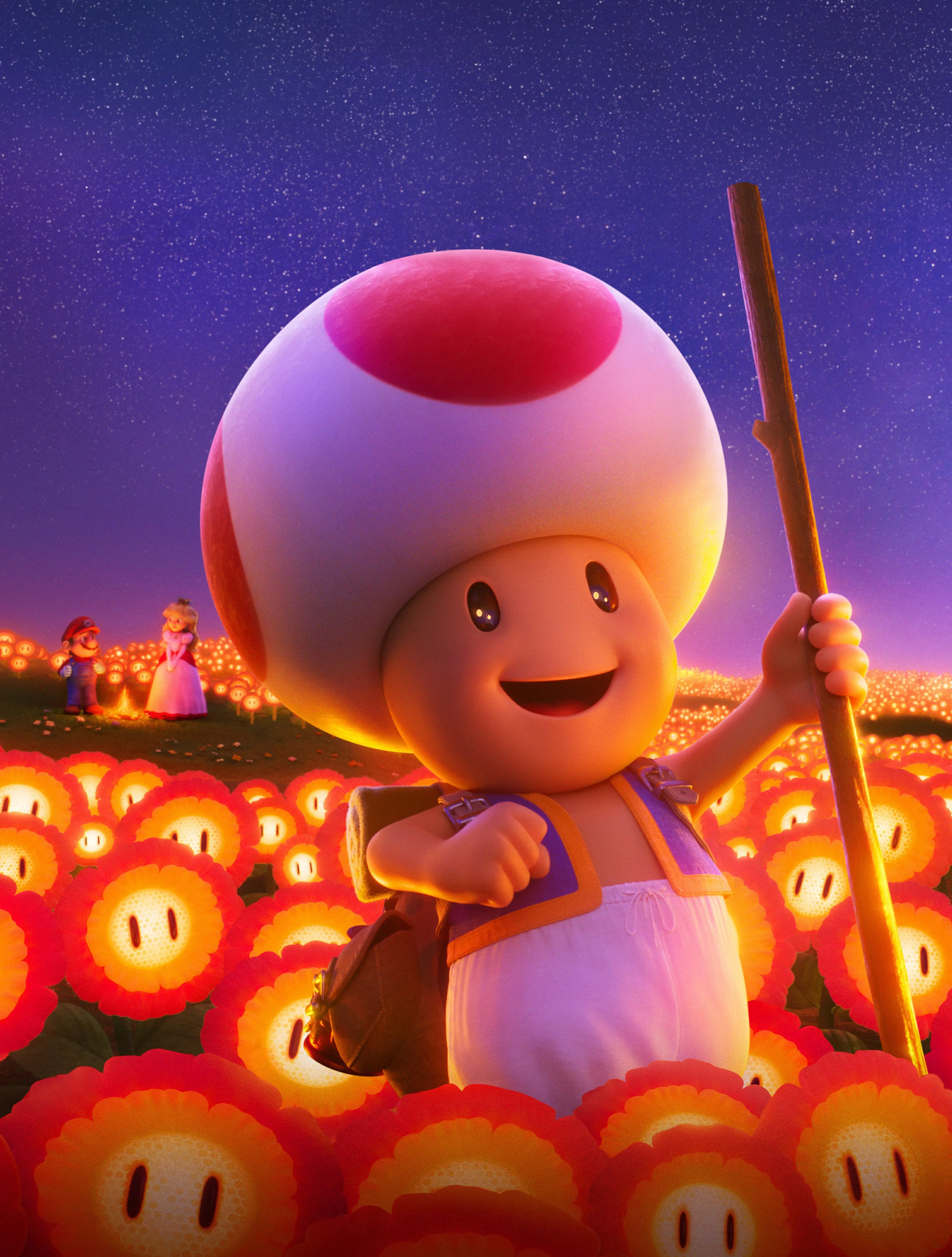 Toad in The Super Mario Bros. Movie