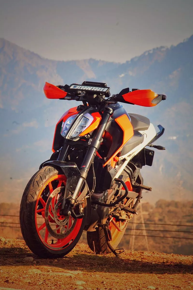 Duke 390, motorcycle, sport, HD phone