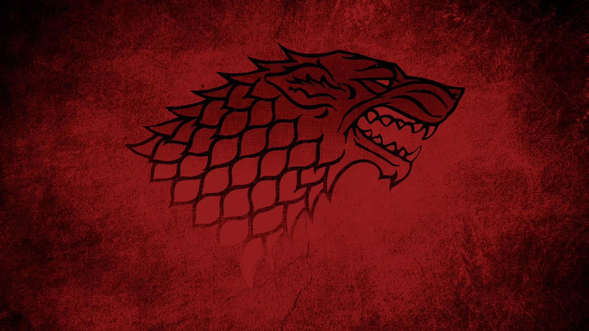 Red House Stark Sigil Grunge Art