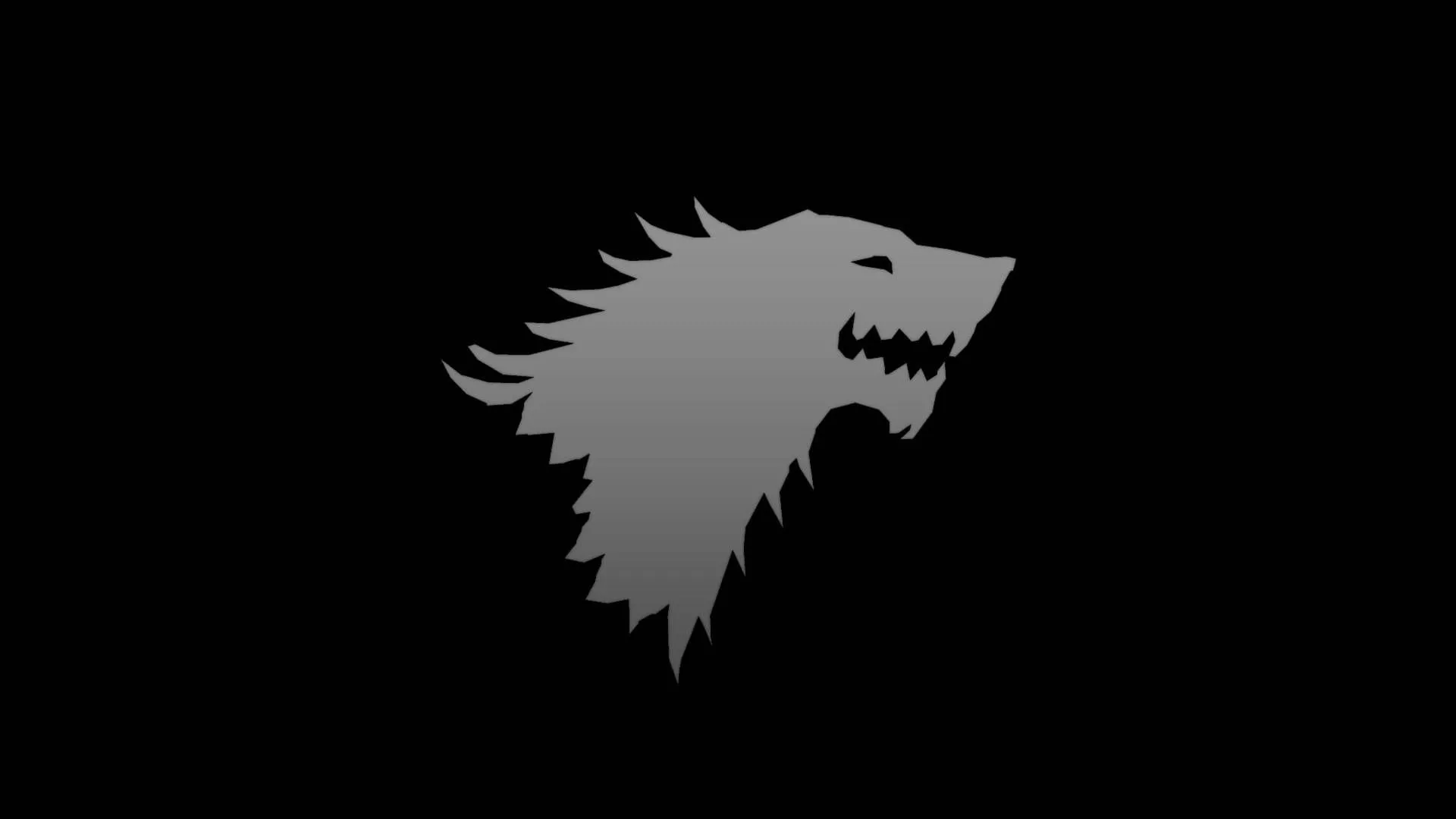Minimal Dark House Stark Sigil