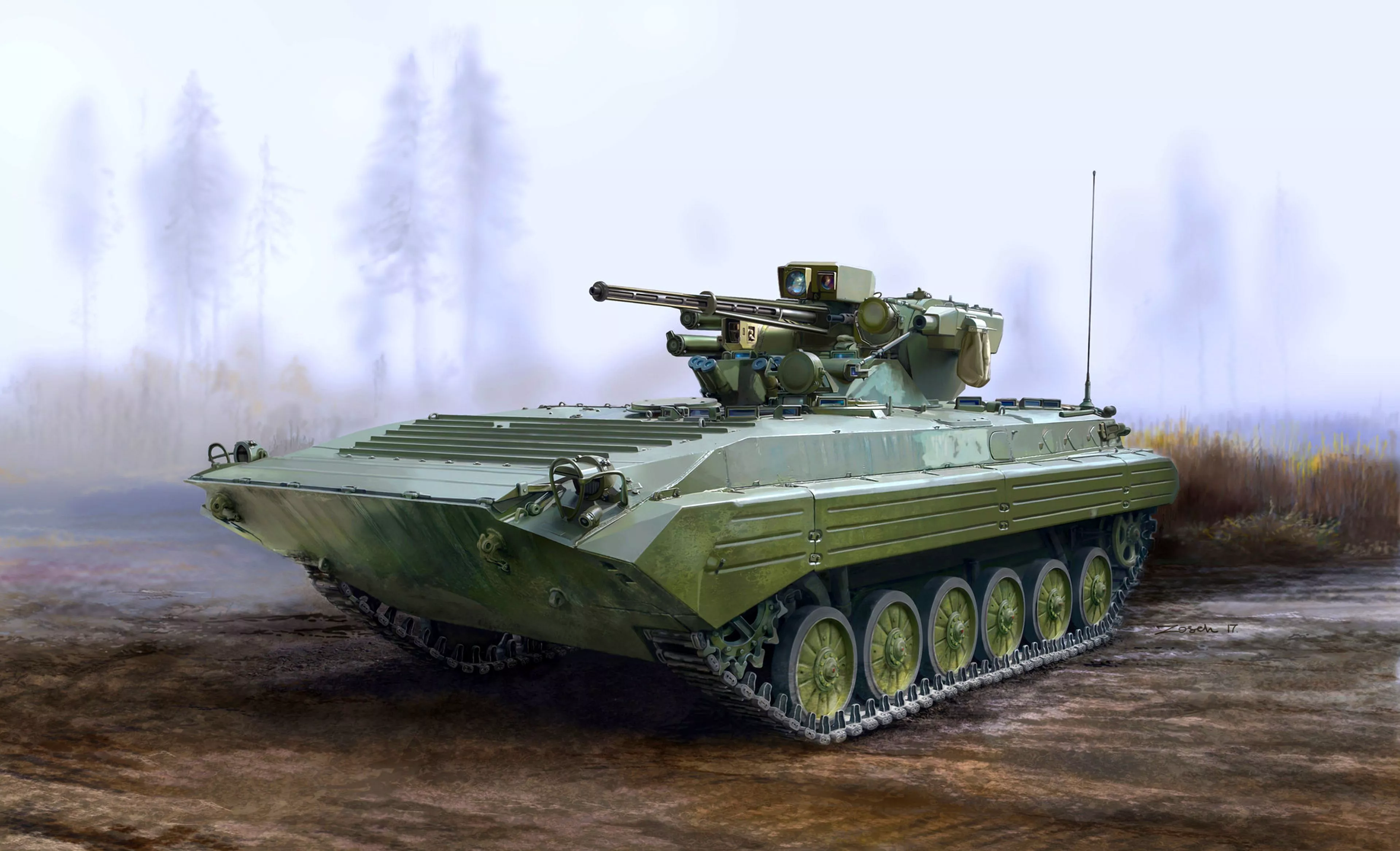 Wallpaper BMP 1, Armor, Ukrainian