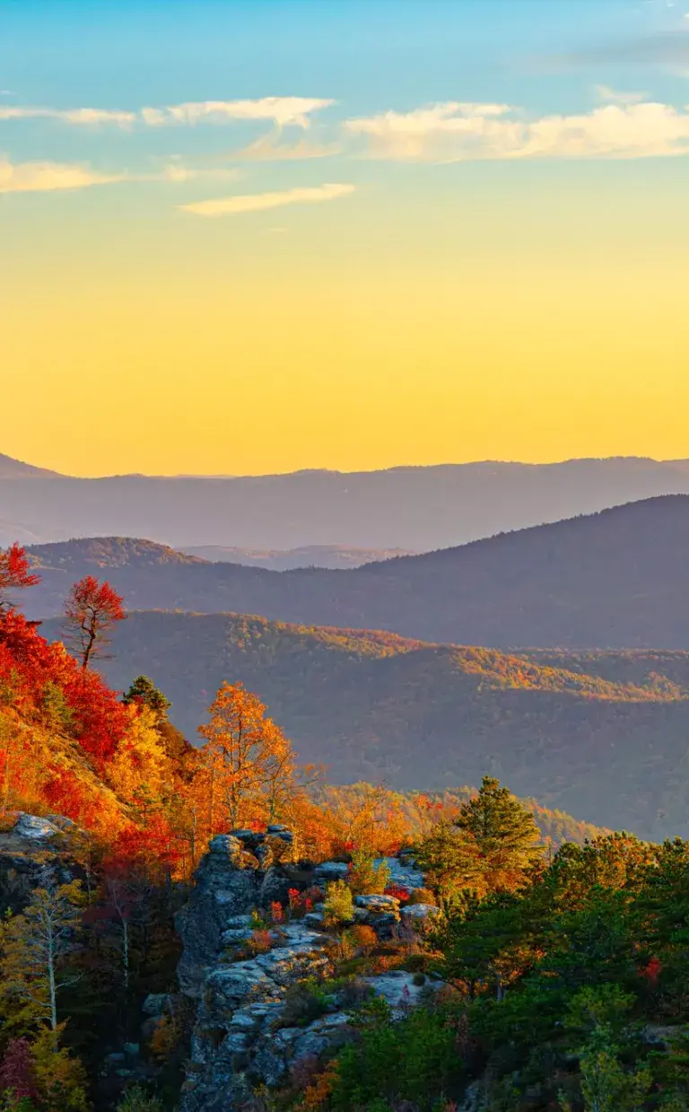 Linville Gorge East Rim Trails