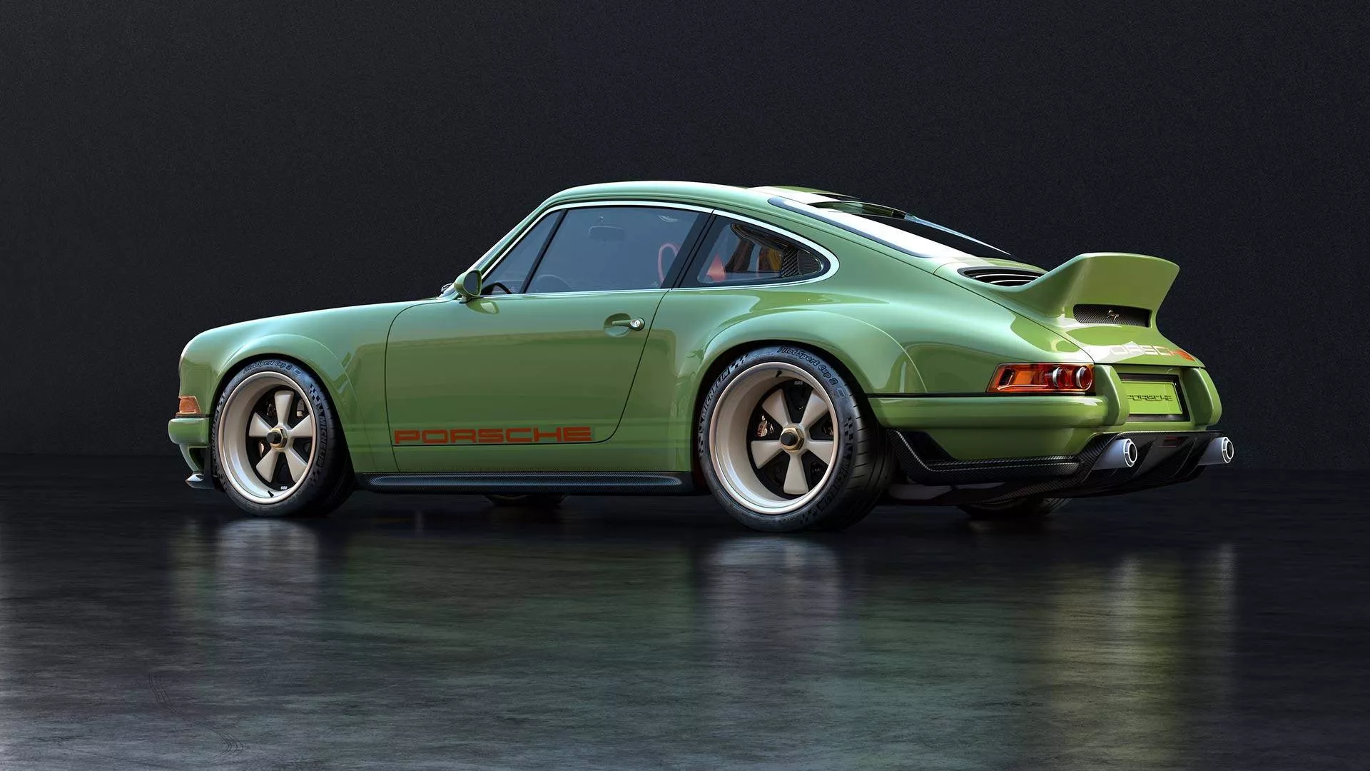 Download Porsche 911 Green Painted