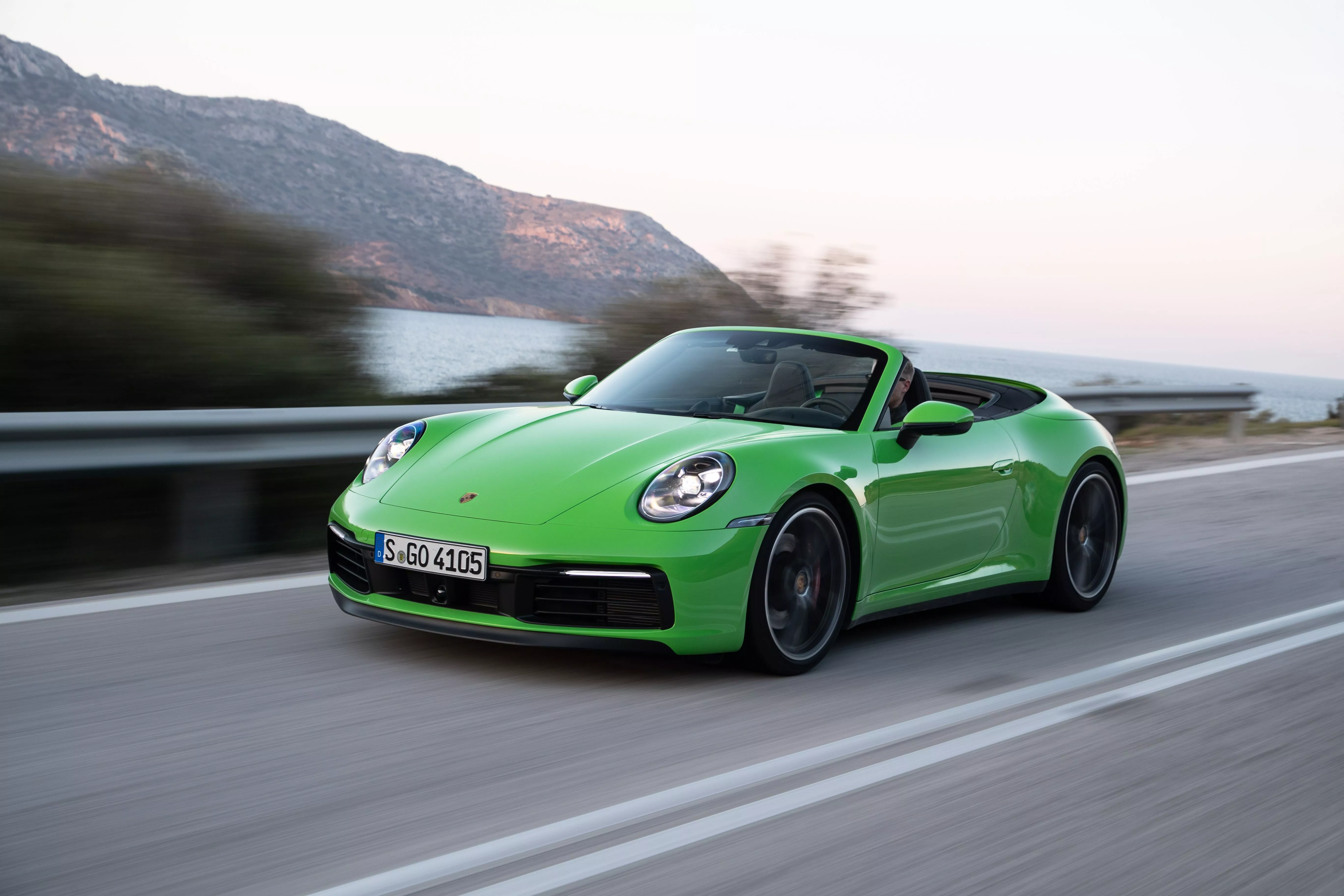 Download Green Car Car Porsche Porsche