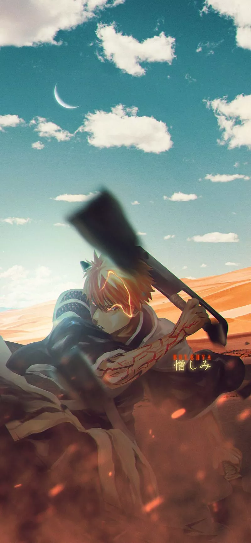 Ichigo Kurosaki, aizen, anime, bankai