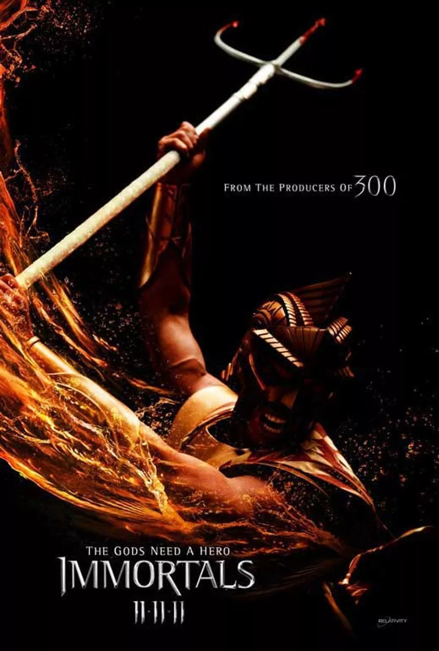 Immortals Movie Poster Print 11 x 17