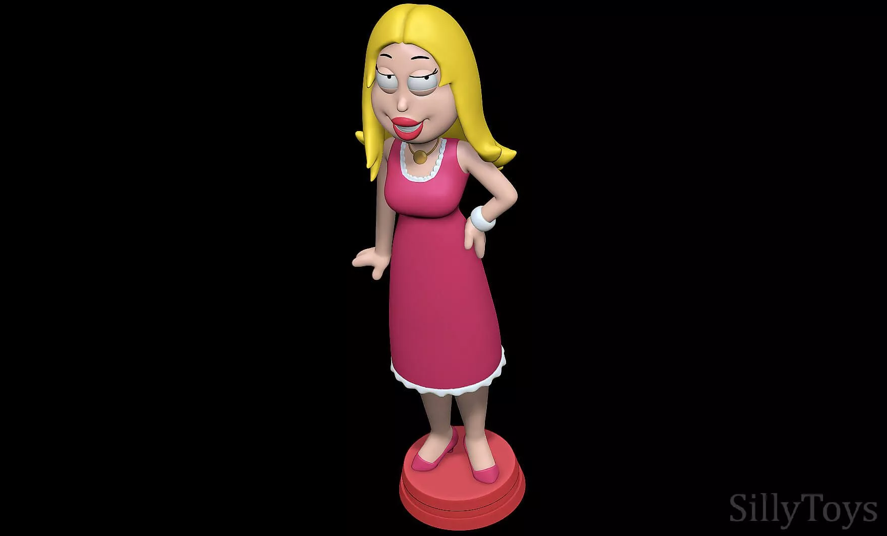 Francine Smith Dad 3D Model