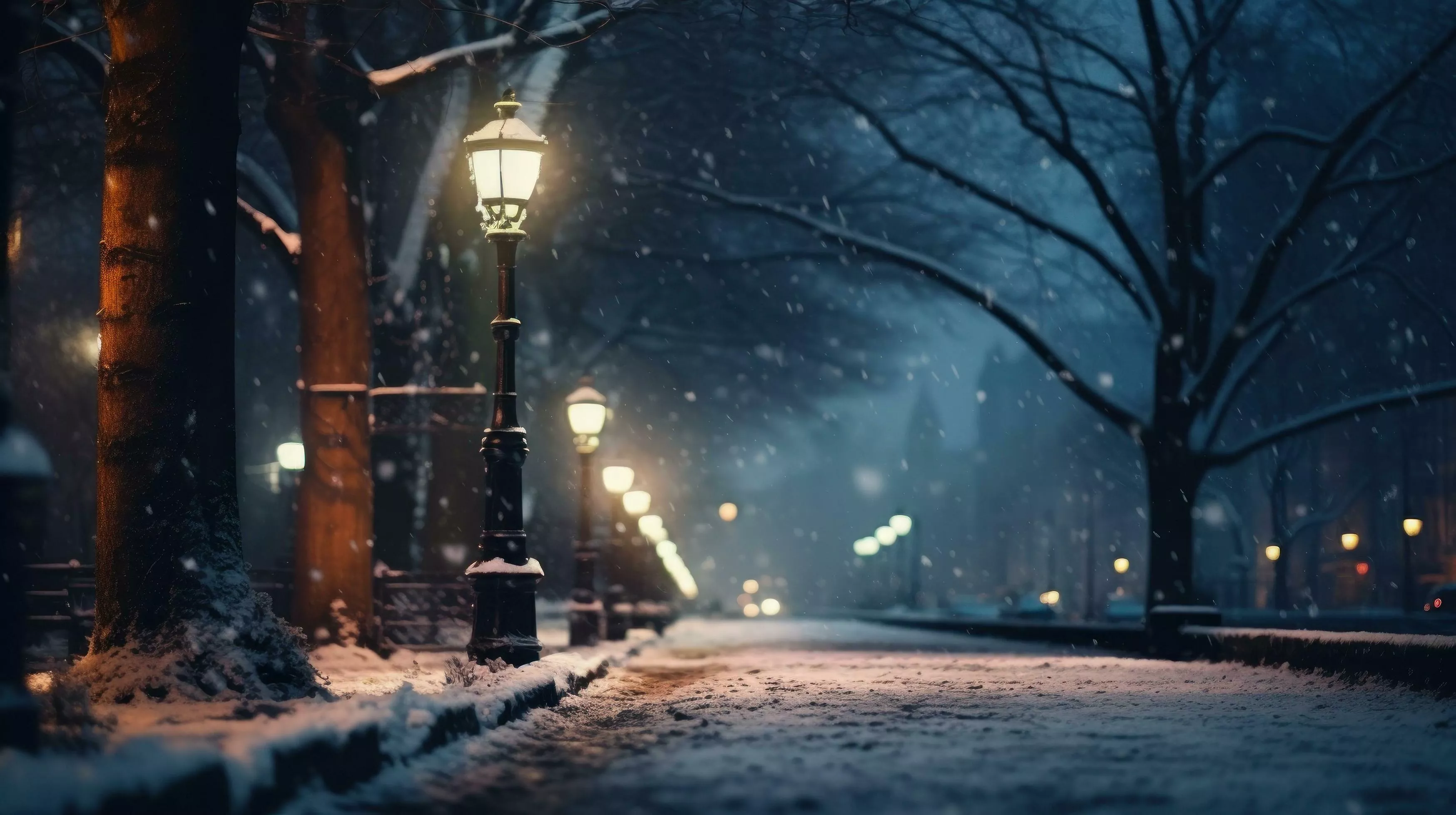 Snow City 4k Wallpapers - Wallpaper Cave