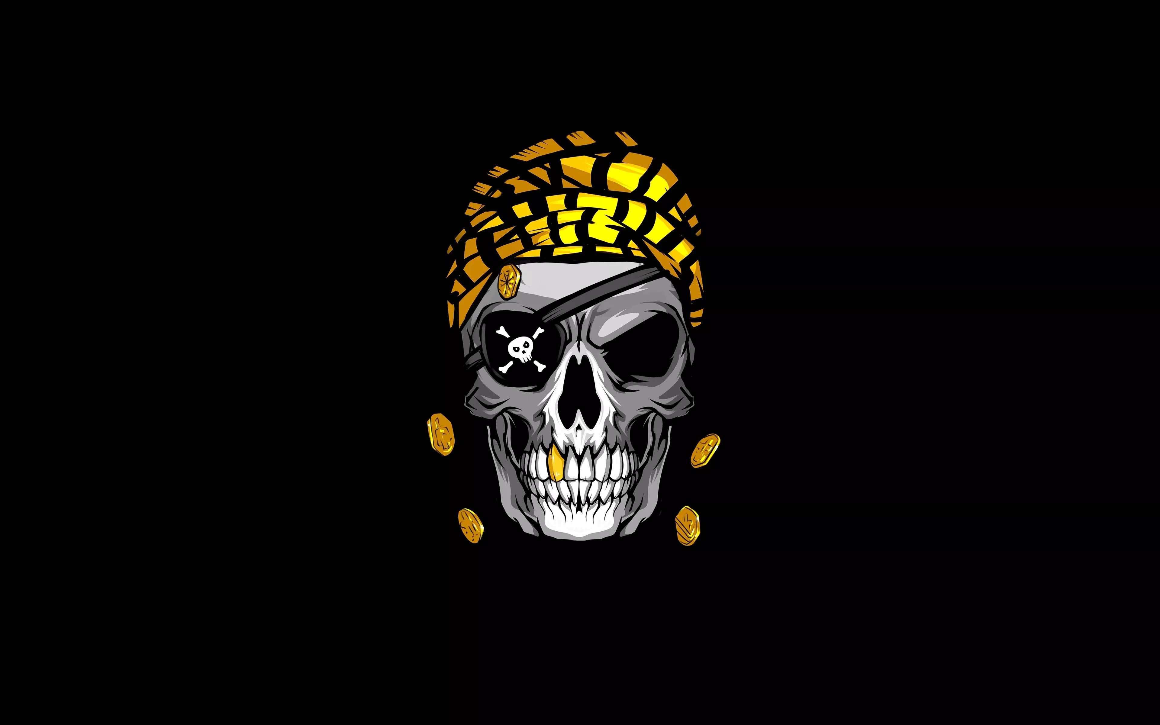 Download wallpaper 3840x2400 pirate's