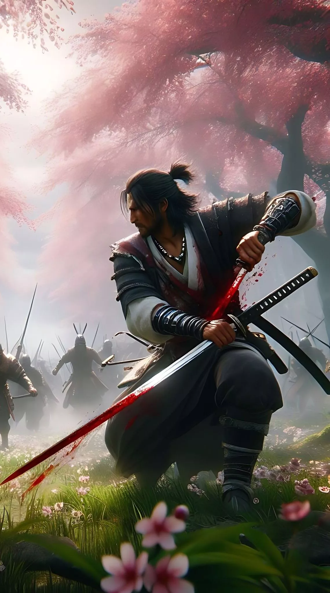 Ghost Of Tsushima Phone Wallpaper