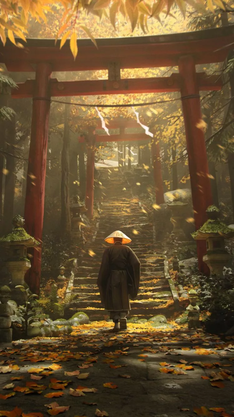 Ghost Of Tsushima Phone Wallpaper