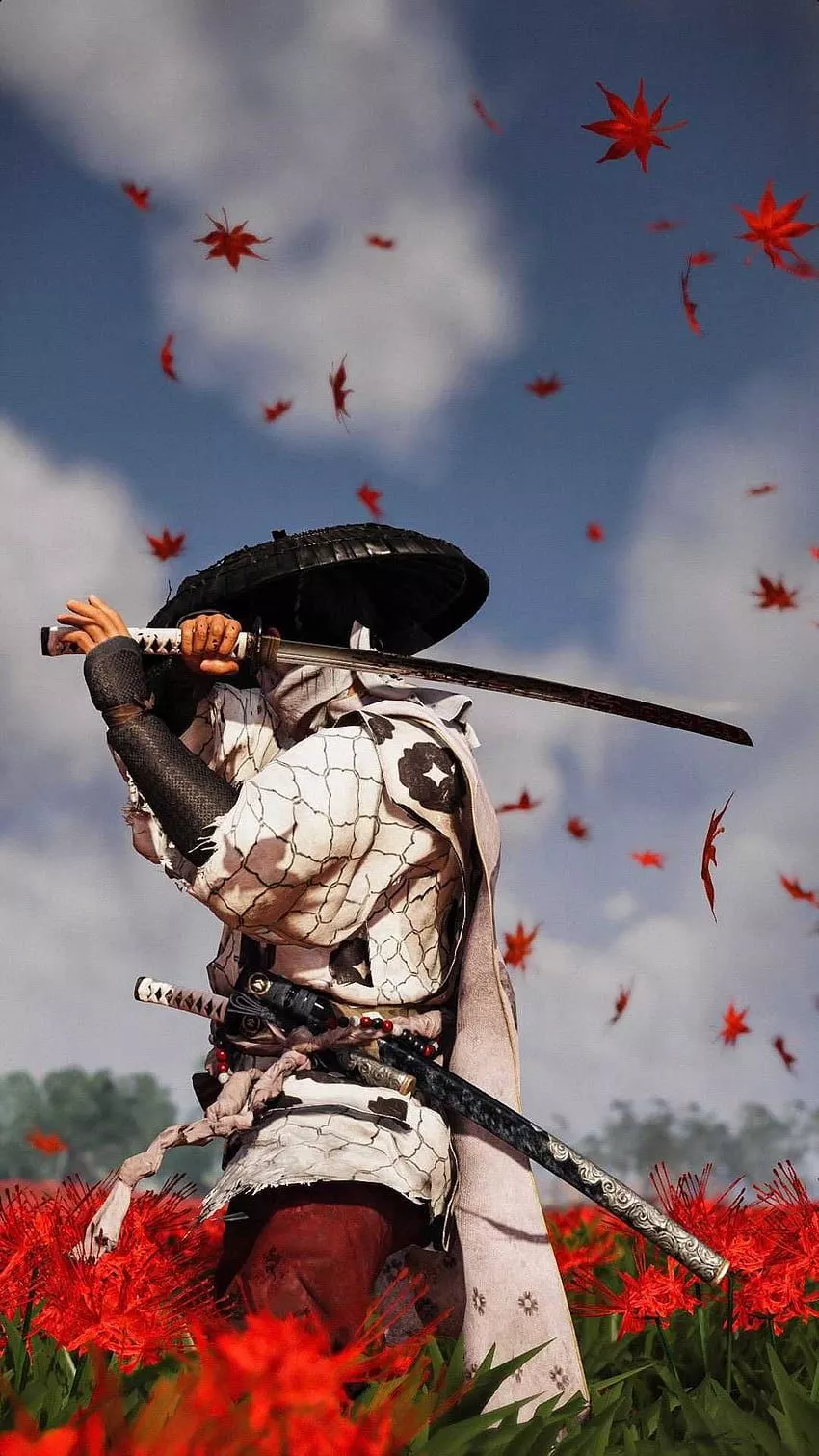 Ghost of tsushima iphone HD wallpaper