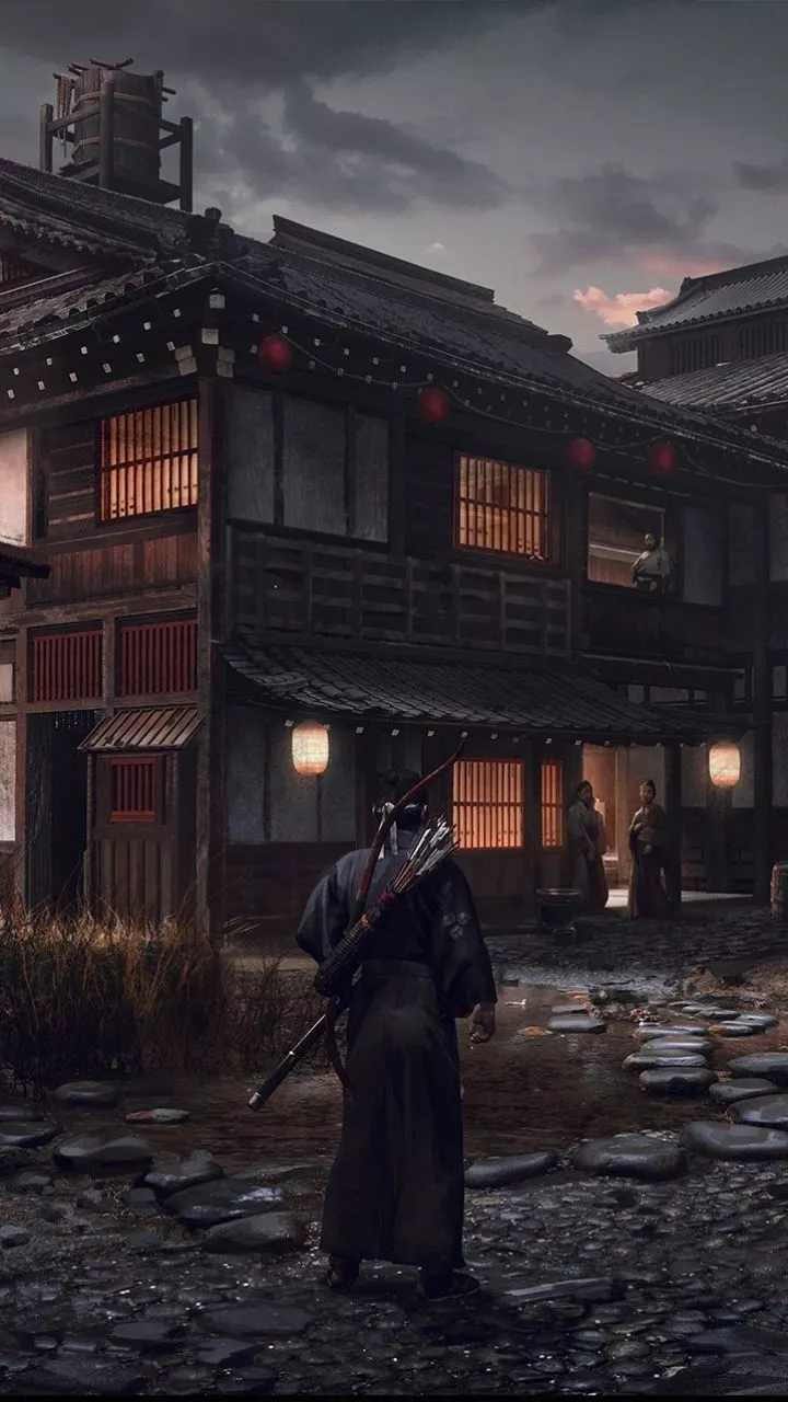 Ghost Of Tsushima Phone Wallpaper