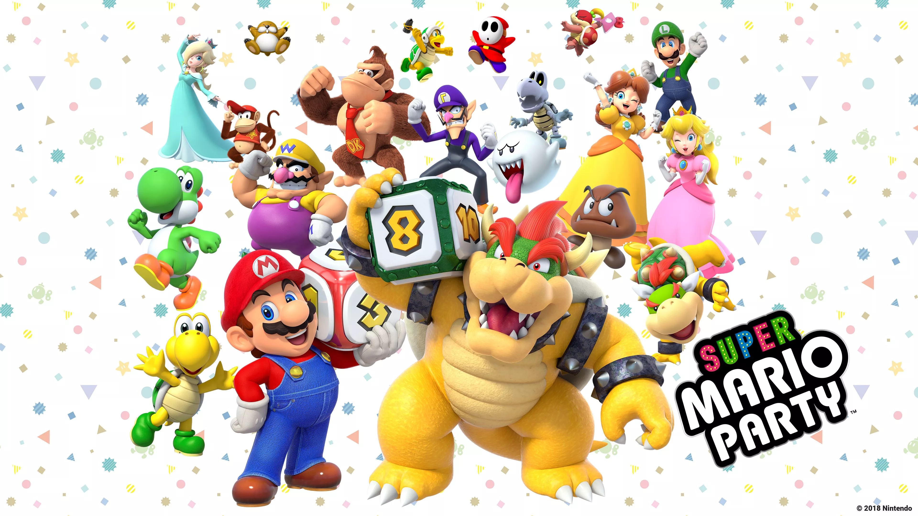 Super Mario Party 4k Ultra HD Wallpaper