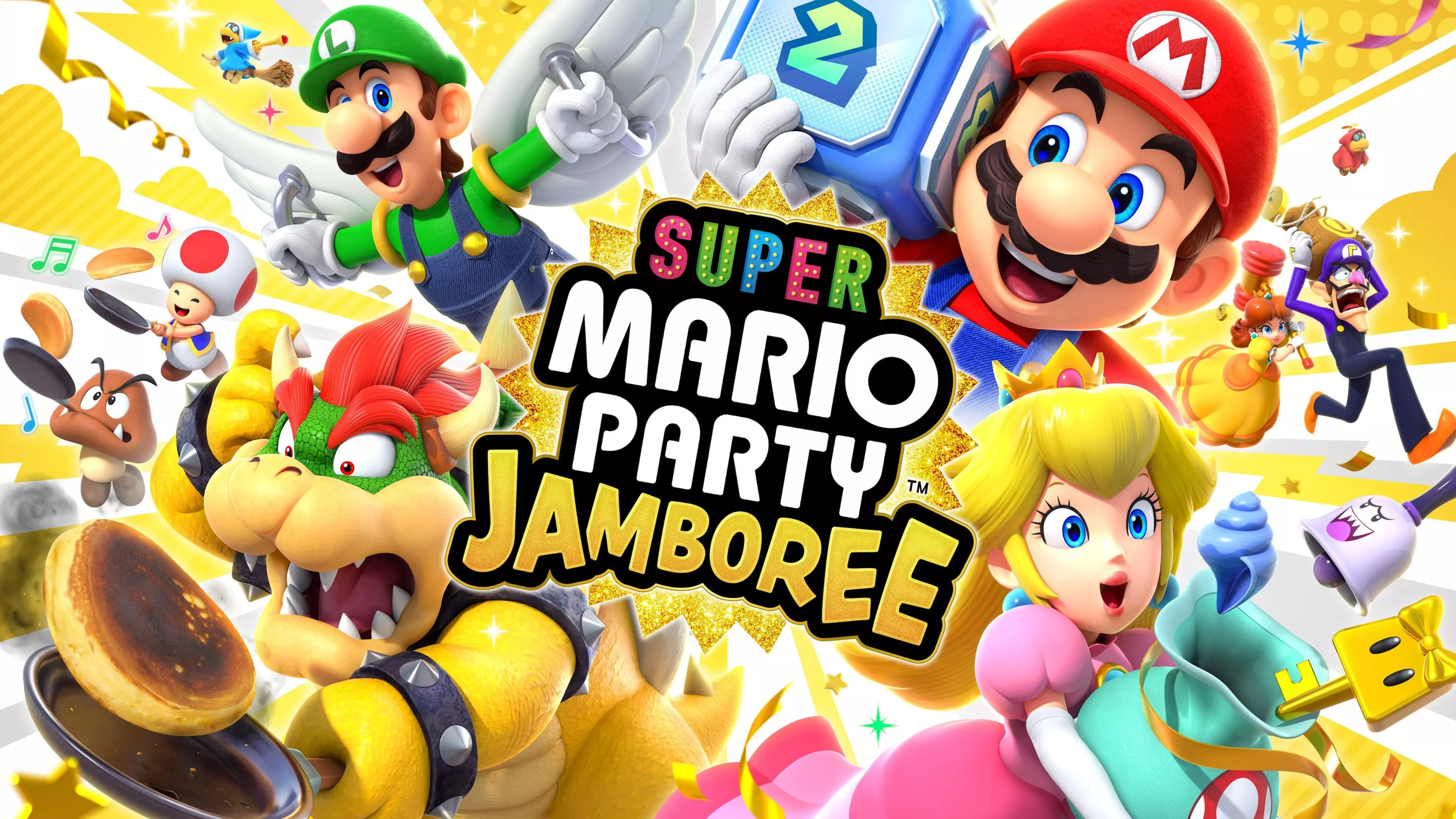 Super Mario Party Jamboree Wallpaper 4K