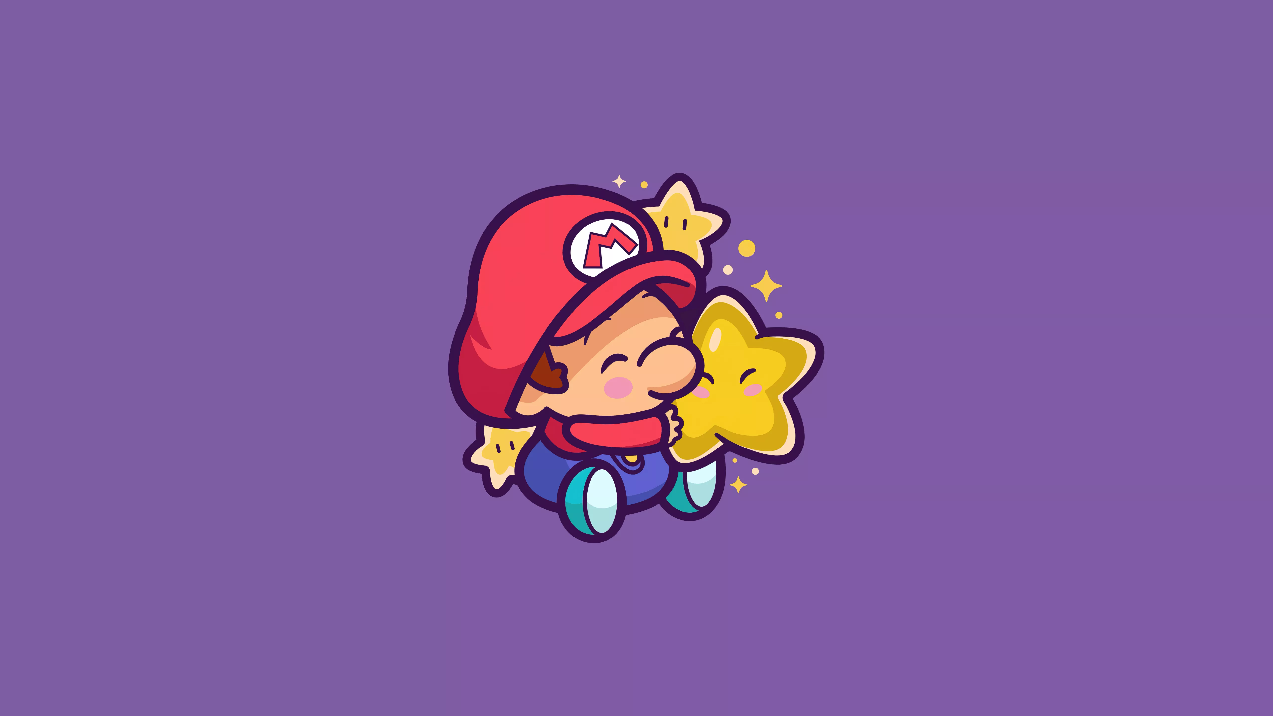 Super Mario Wallpaper 4K, Cute Mario