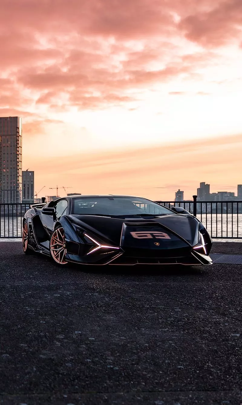 Lamborghini sian blue, exclusive, open