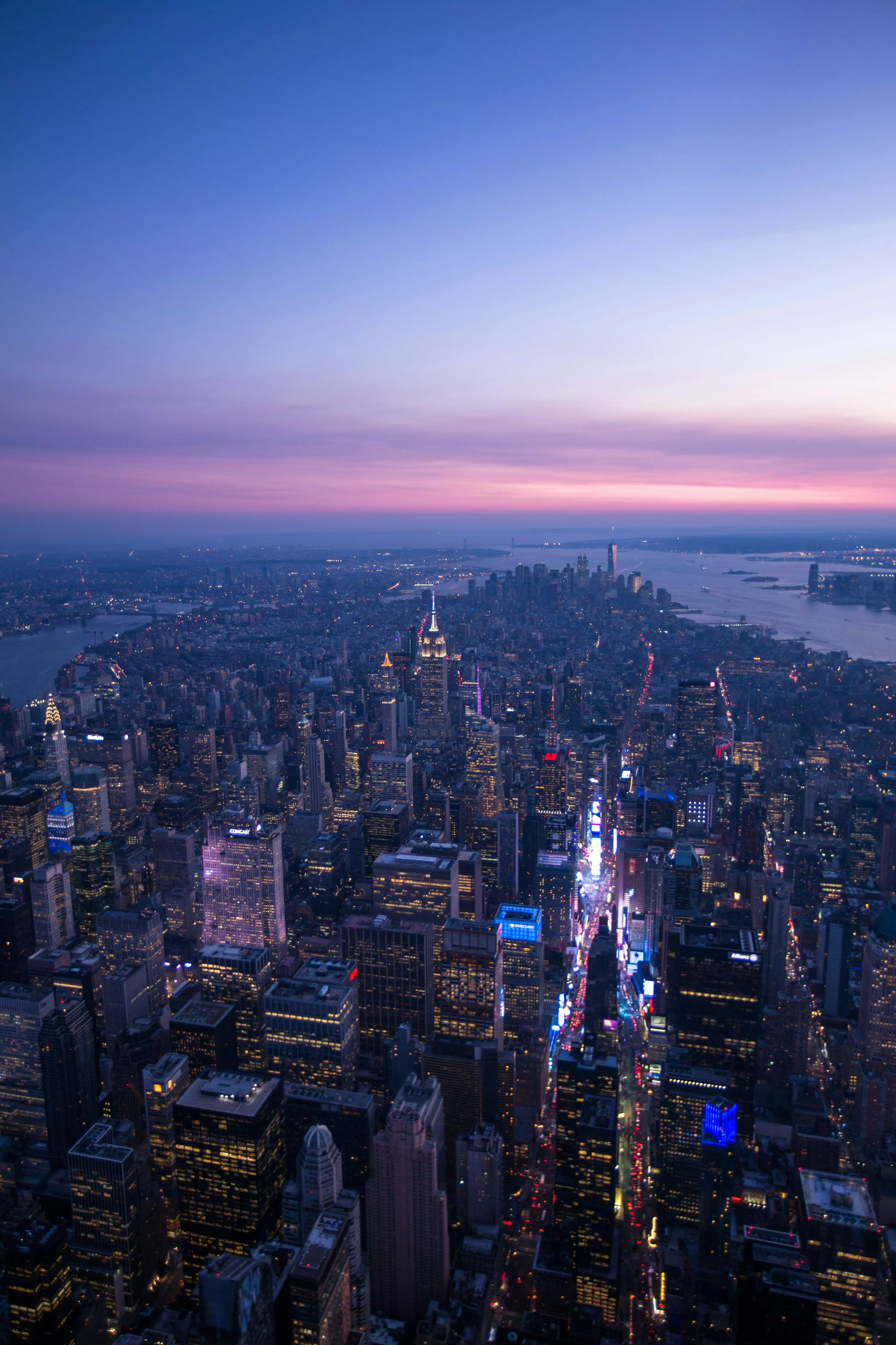 New York Sunset Picture. Download