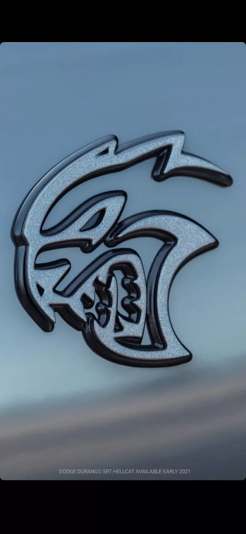 Hellcat logo, dodge, durango, hemi
