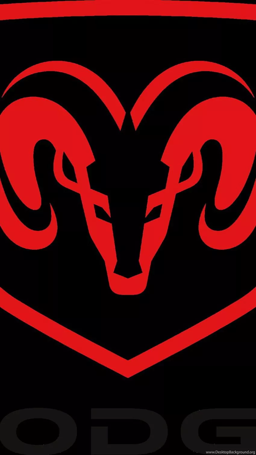 Dodge ram logo background HD