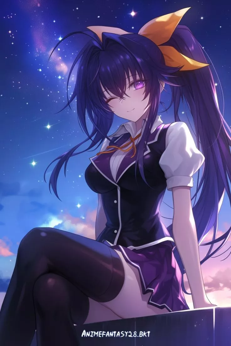 Akeno Himejima, High School DxD