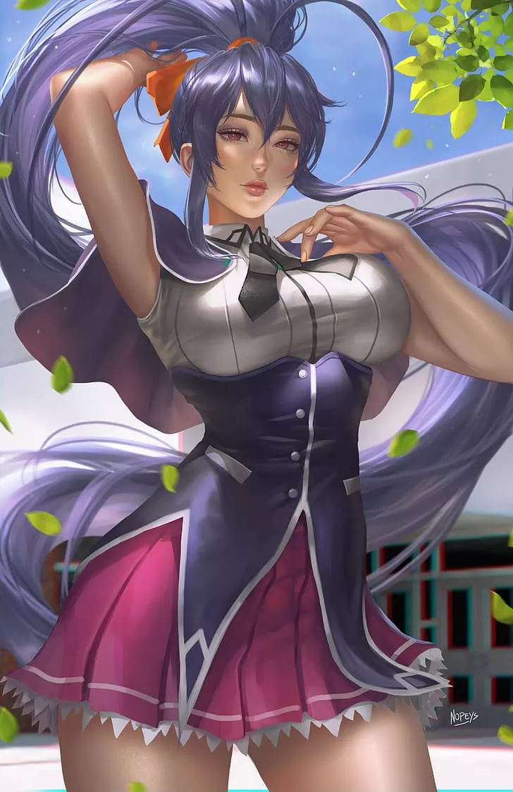 Himejima Akeno, High School DxD, anime