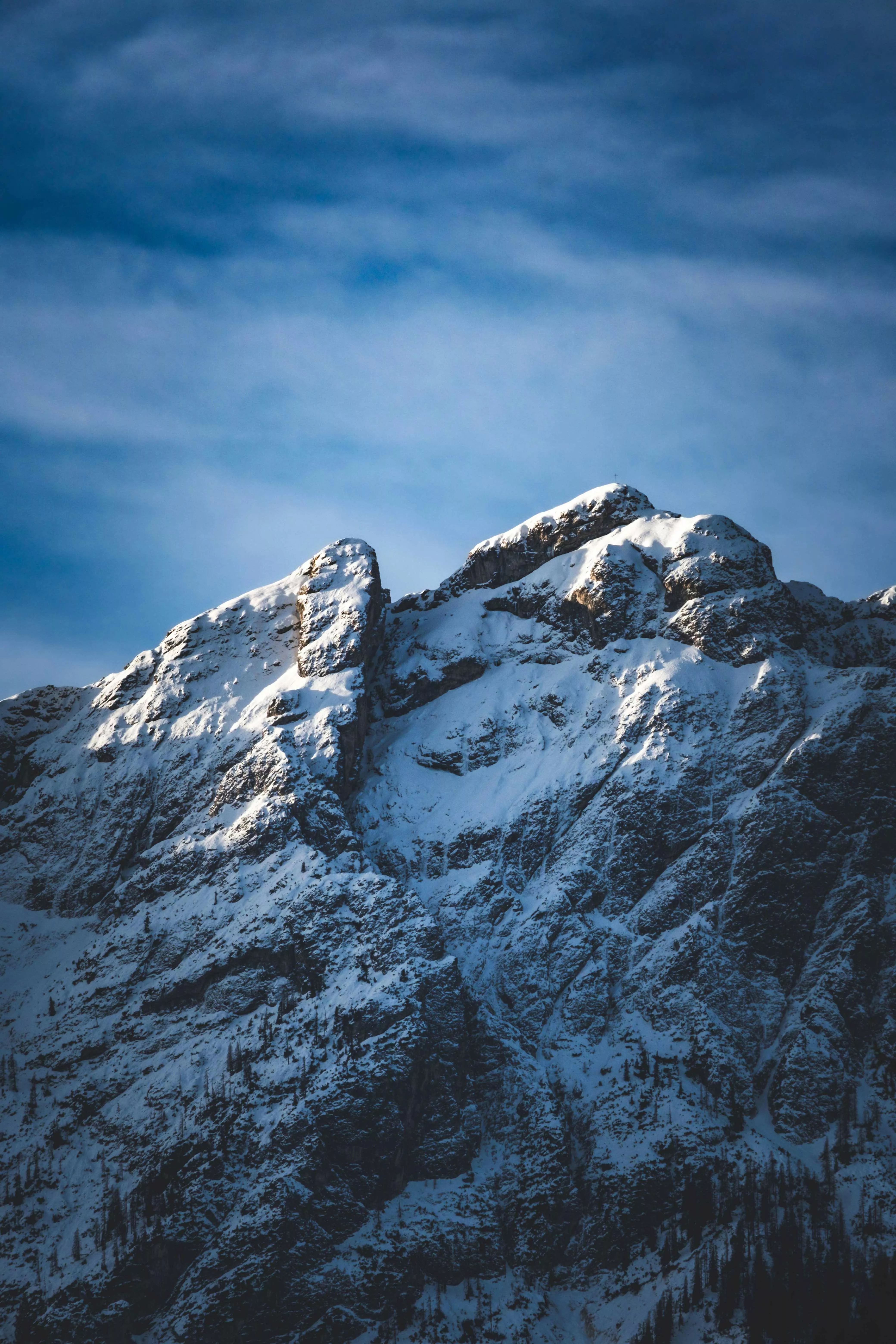 Rocky Hills Covered with Snow · Free