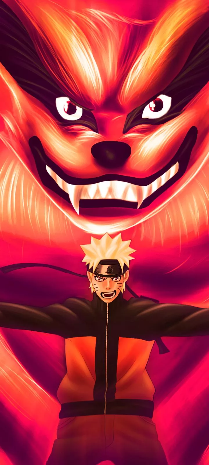 Kurama (Naruto) iPhone Wallpaper