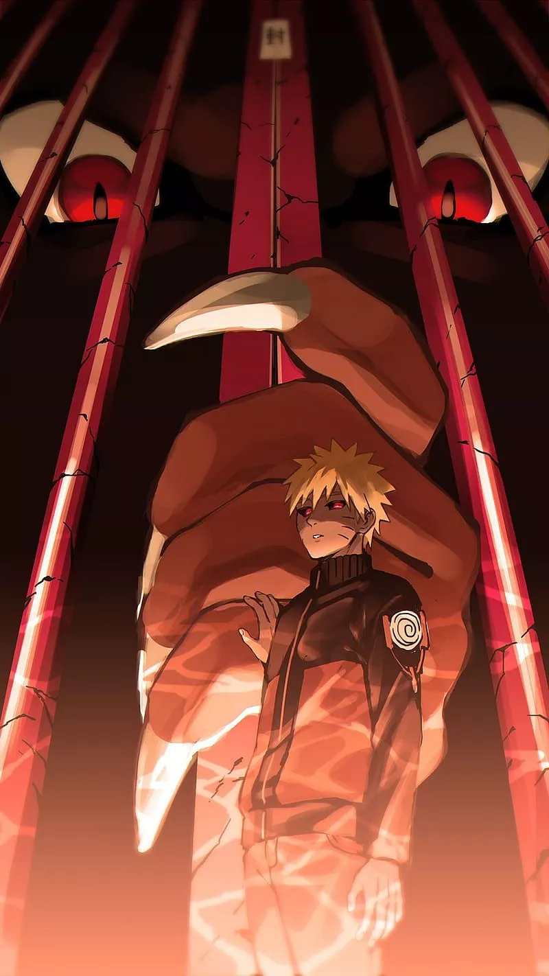 Naruto shippuden, kurama, HD phone