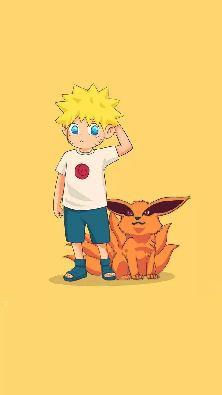 Naruto and Kurama Wallpaper