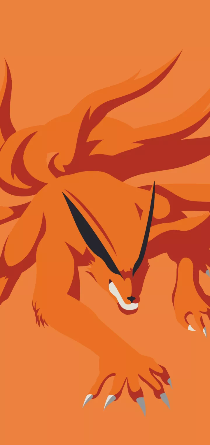 Kurama (Naruto) Phone Wallpaper