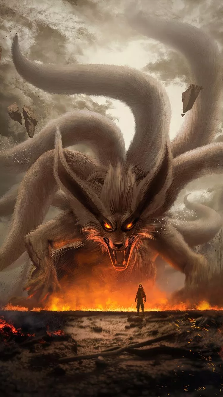 Kurama And Naruto iPhone 6