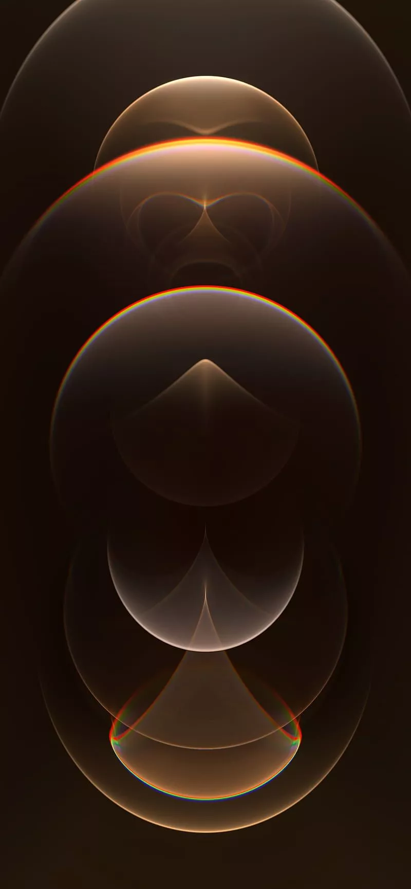 HD iphone 12 pro gold wallpaper