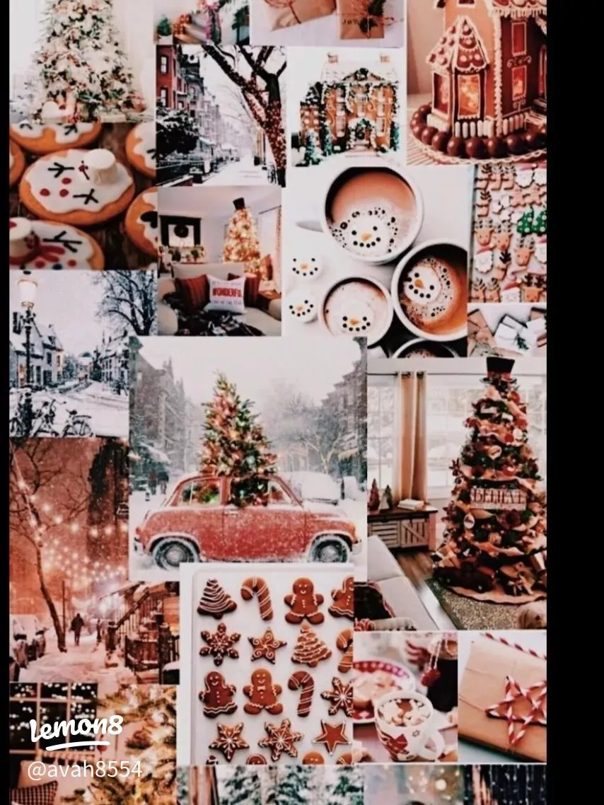 Phone background for December