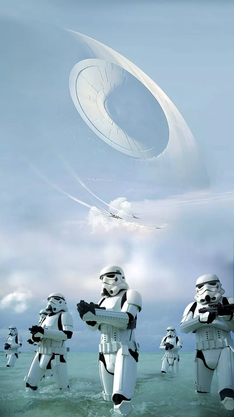 Stormtrooper, starwars, trooper, HD phone wallpaper