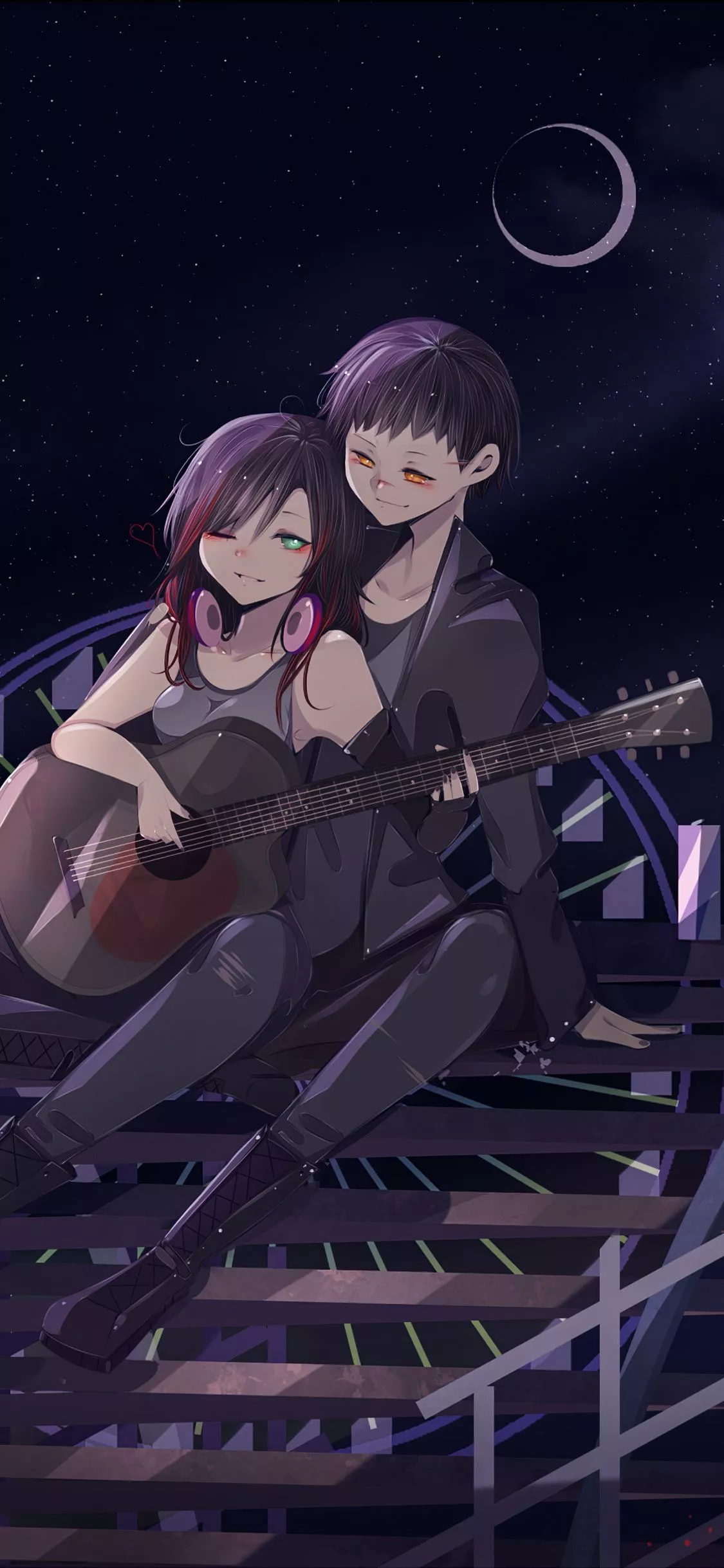 Anime Couple iPhone XS, iPhone