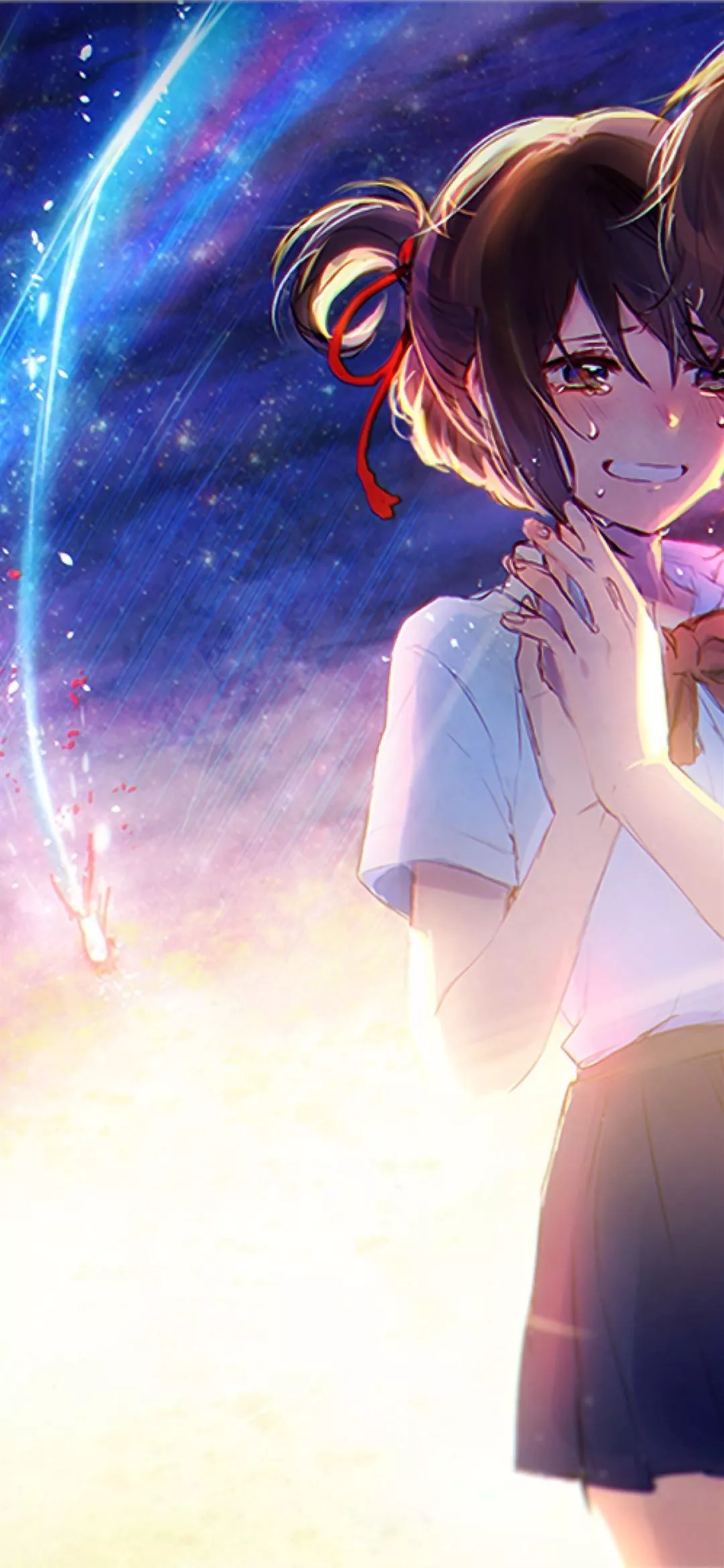 Your Name Couple HD iPhone Wallpaper