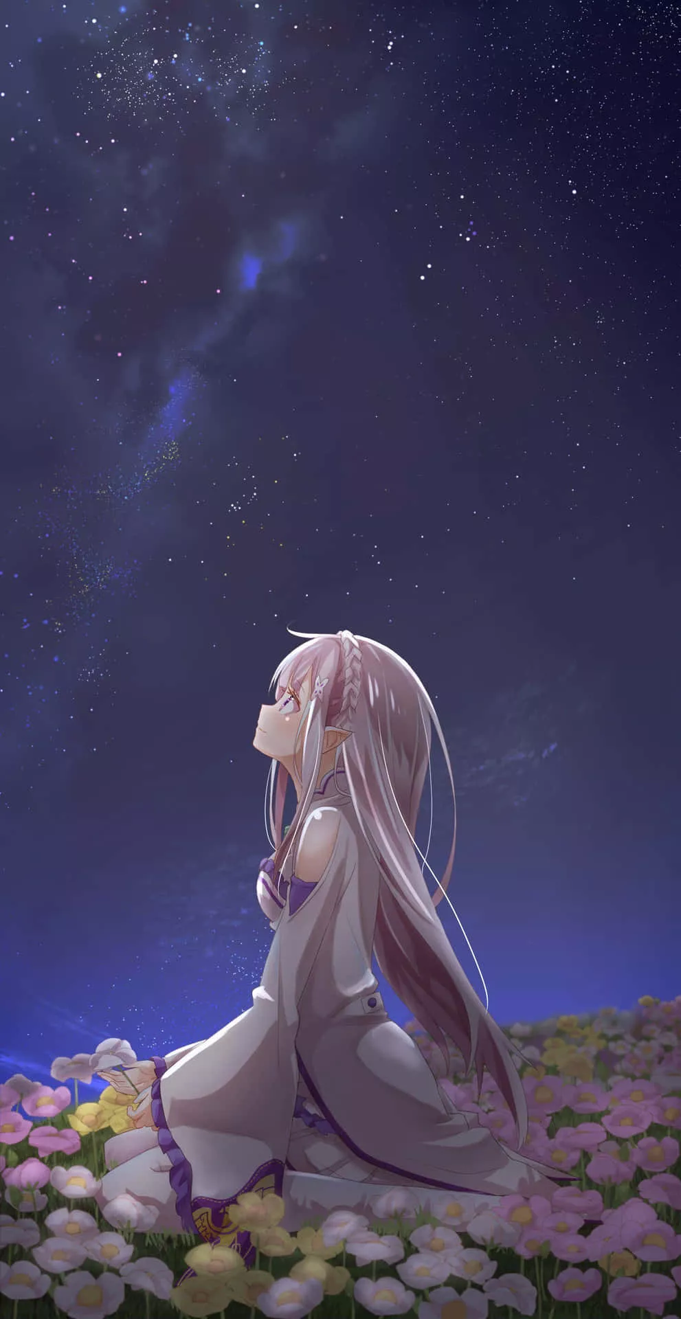 Download A beautiful sad anime girl